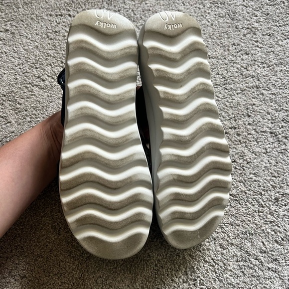 Wolky Women's Size 40 ‘Ikaria’ Adjustable Slingback Ankle Strap Strappy Sandals - Picture 4 of 4